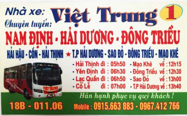 Xe khách Việt Trung trên hành trình 8Day - trang web uy tín đăng ký & đăng nhập dễ dàng Quảng Ninh