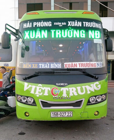 Xe khách Việt Trung trên tuyến đường 8Day - trang web uy tín đăng ký & đăng nhập dễ dàng Hải Phòng