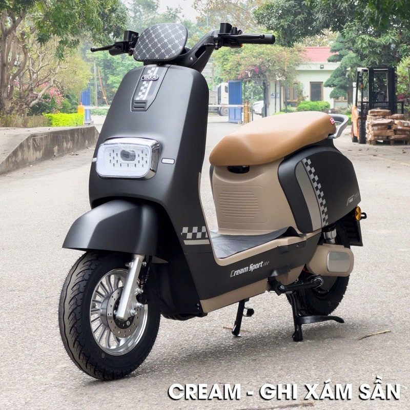 Xe máy điện Yaka Cream