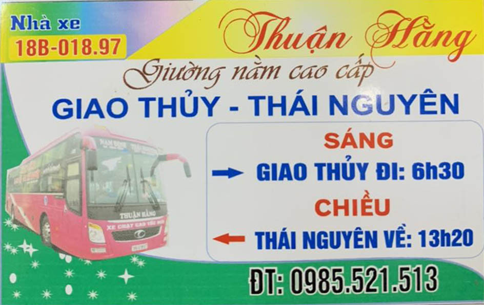 Xe Thuận Hằng đậu tại bến xe, sẵn sàng phục vụ hành khách tuyến 8Day - trang web uy tín đăng ký & đăng nhập dễ dàng Thái Nguyên