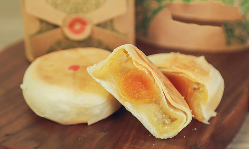 Hình ảnh bánh pía Sóc Trăng đã được cắt ra