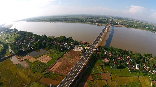 Hình ảnh một công trình xây dựng quy mô lớn.