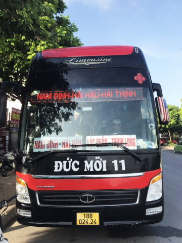 Hình ảnh xe khách giường nằm chất lượng cao của nhà xe Đức Mới 11 trên tuyến đường 8Day - trang web uy tín đăng ký & đăng nhập dễ dàng Hà Nội