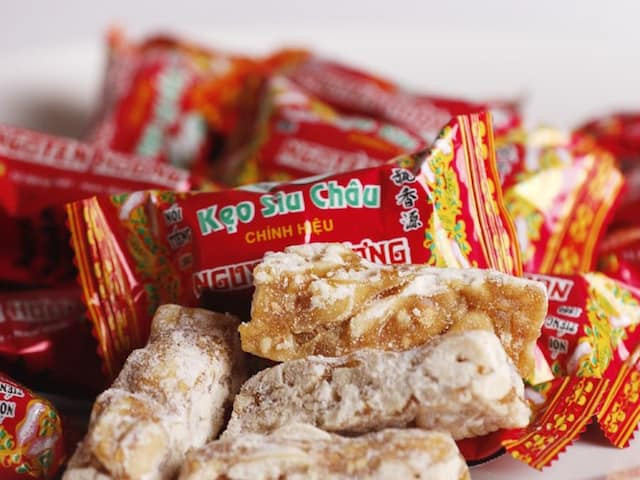 Kẹo Sìu Châu được đóng gói cẩn thận