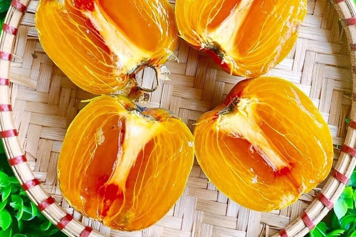 Mùa hồng da tre Thái Nguyên