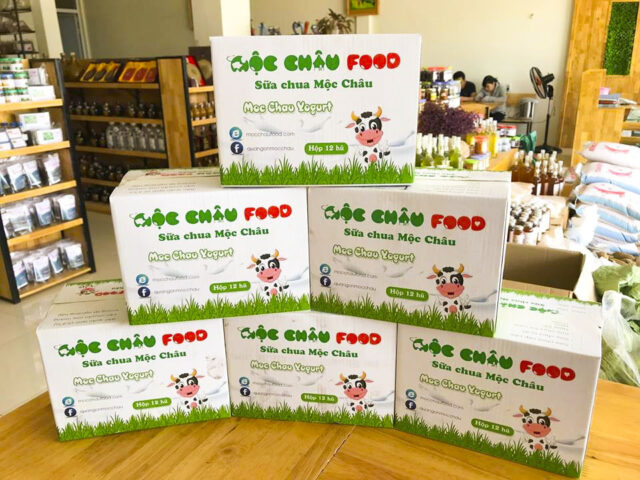 Sữa chua nếp cẩm Mộc Châu Food