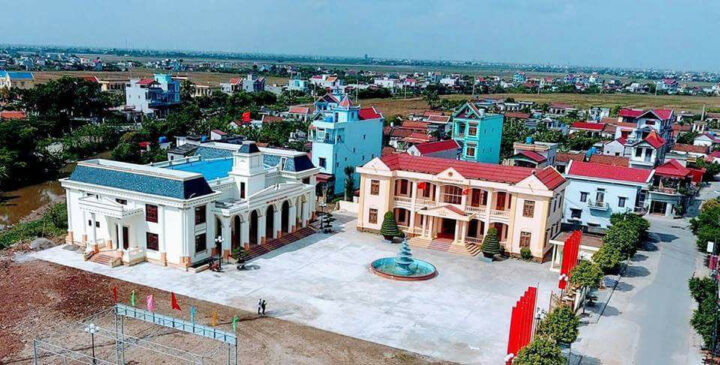 Trụ sở Đảng ủy, HĐND, UBND xã Giao Tân