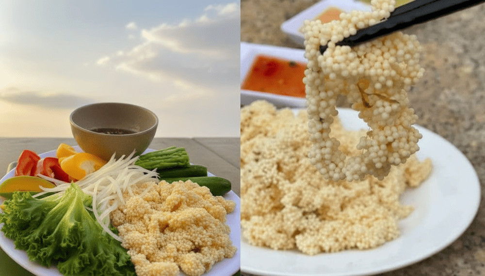 Trứng cá chuồn Bình Định